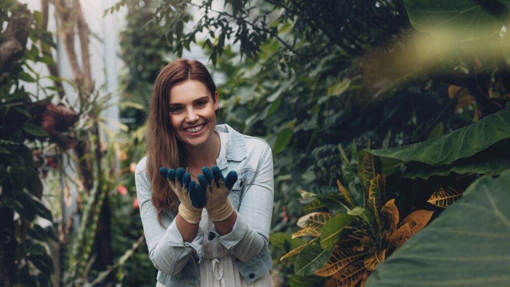 Práticas de gratidão ao colher e cuidar das plantas